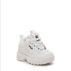 WORN ONCE Fila Disruptor toddler sneakers - Size 6